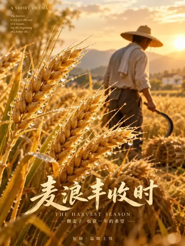《麦穗金黄时》- 红果短剧年代记忆短剧封面