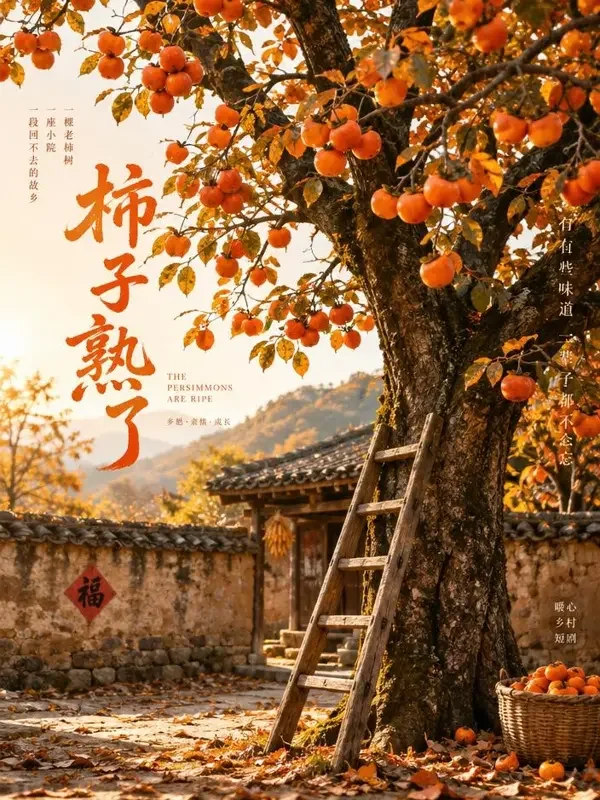 《柿子树下》- 红果短剧年代记忆短剧封面