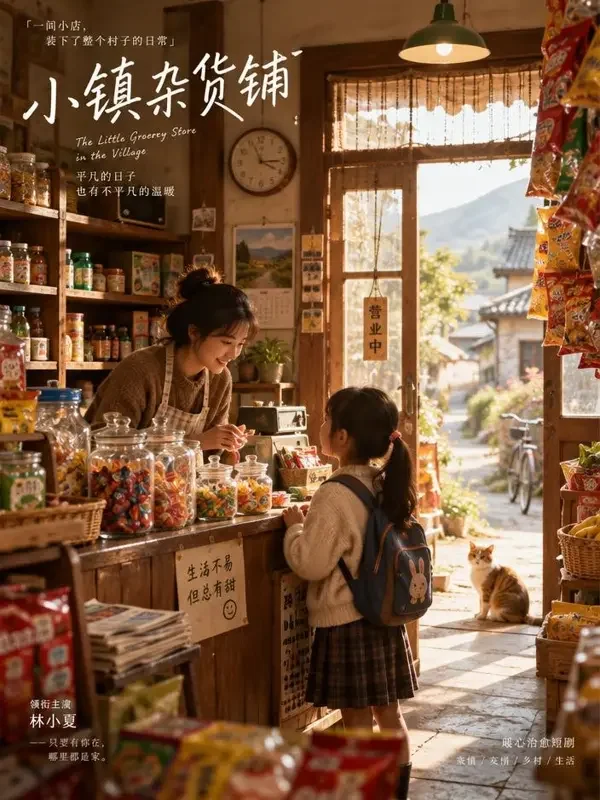 《村头小卖部》- 红果短剧生活喜剧短剧封面